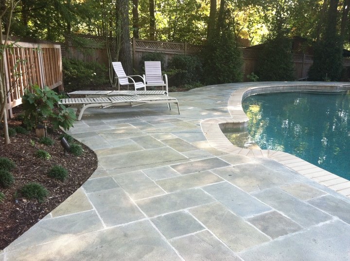 Custom Stamped Concrete Paver Pattern